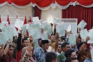 Tahun Ini, Kanwil BPN Riau Siapkan 20 Ribu Sertifikat Tanah
