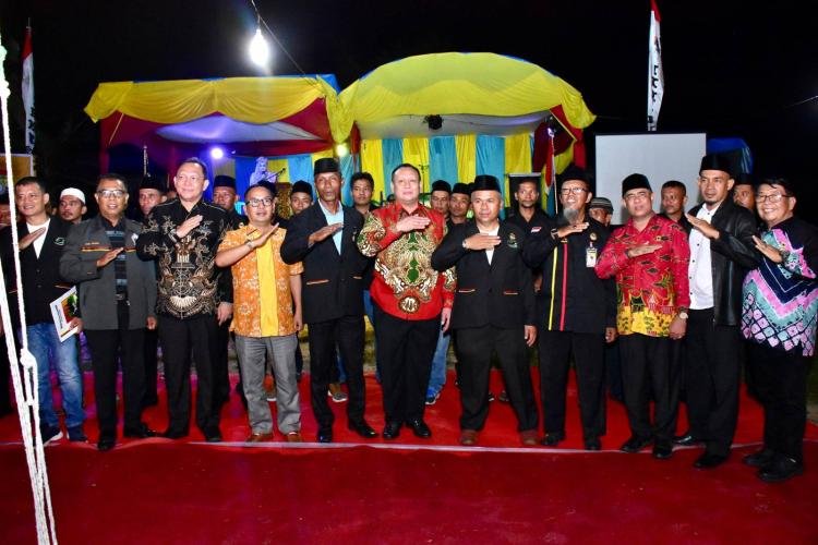 Pj Bupati Saksikan Pelantikan IKMR G5D Kecamatan Tapung
