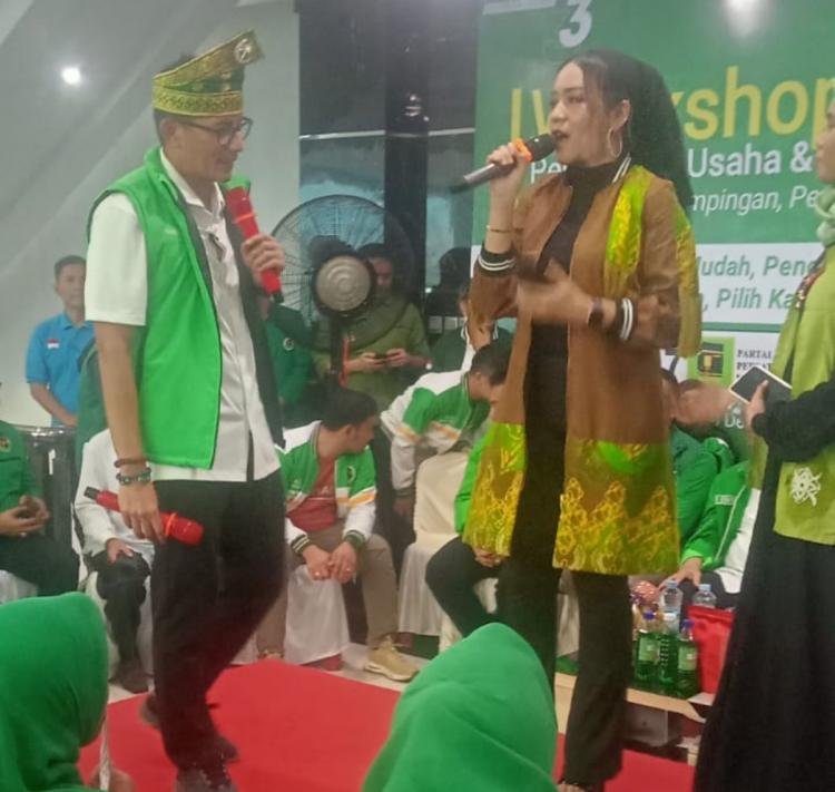 Sandiaga Uno Berikan Pelatihan Usaha bagi UMKM di Riau