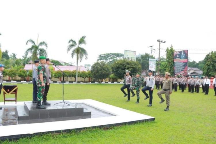 Apel Gelar Pasukan Operasi Lilin Lancang Kuning Tahun 2023, Polres Kampar Siagakan 276 Personil