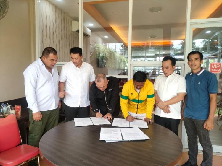 KONI Pekanbaru Tandatangani MoU dengan BPJS Ketenagakerjaan Pekanbaru