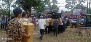 Hadiri Simulasi Pengamanan TPS, Camat Sukajadi Ajak Masyarakat Jaga Pemilu Berjalan Lancar