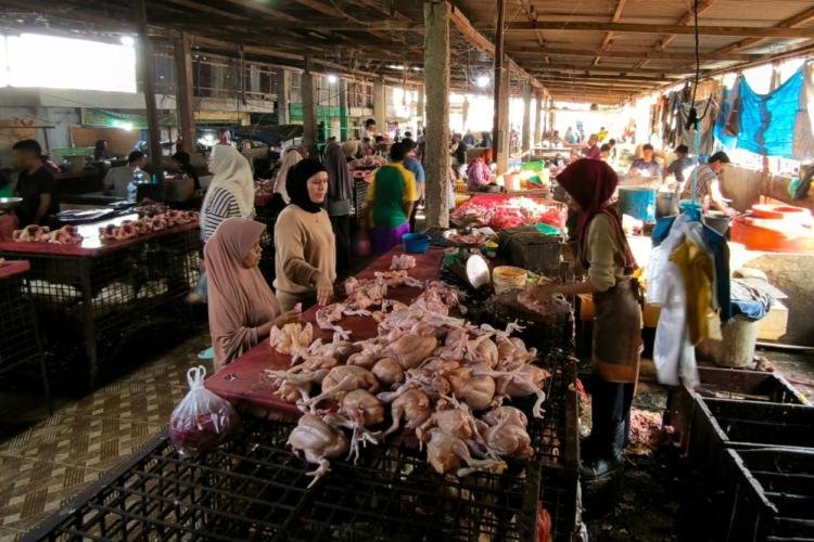 Pembangunan 200 Kios Pasar Induk Pekanbaru Rampung, Tahun Ini Bakal Beroperasi