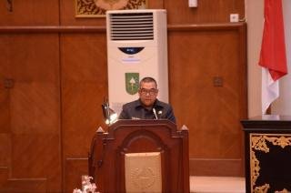 Gubri Sampaikan Ranperda Pembentukan dan Susunan Perangkat Daerah Provinsi Riau
