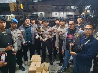 Gelar KRYD Polda Riau Sita 370 Botol Miras