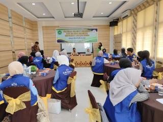 Puluhan Mahasiswa Relawan Disabilitas Unilak Diberi Pelatihan Awarennes