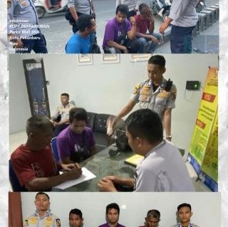 Dishub Pekanbaru Tangkap 3 Jukir Liar Buka Kantung Parkir Area Halte Bus SKA