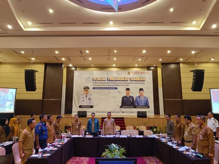 Kepala DPKP Pekanbaru Hadiri Forum OPD Lintas Sektor Bahas Penyusunan Renja Tahun 2025