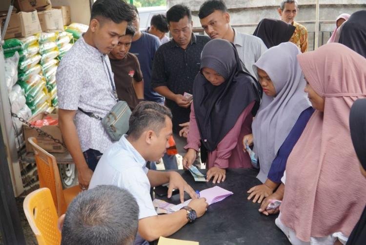 Tekan Angka Inflasi, Pemkab Kampar Kembali Gelar Operasi Pasar Murah Ramadan