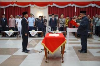 Sah, Indra Resmi Dilantik Jadi Pj Sekdaprov Riau