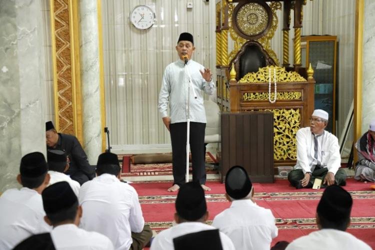 Pj Bupati Inhil Herman Buka Bimbingan Manasik Haji Gabungan Kecamatan Keritang dan Kecamatan Kemunin
