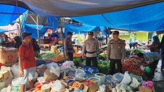 Begini Cara Polisi di Kempas Inhil Bikin Warga Nyaman Setelah Lebaran