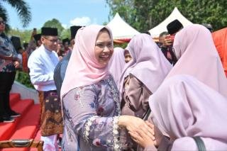 Lepas Keberangkatan Kafilah MTQ Ke-42 Provinsi Riau,Ini yang Disampaikan Bupati Bengkalis