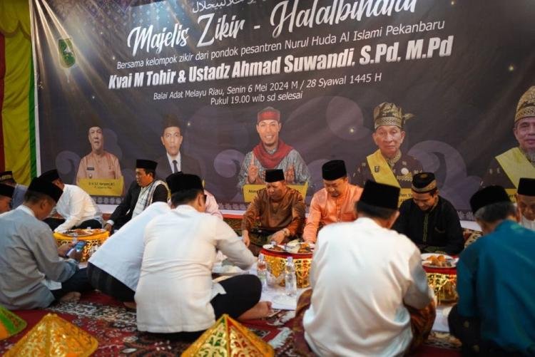 Kuatkan Ukhuwah Islamiyah, LAM Riau Lakukan Kajian Rutin Majelis Zikir