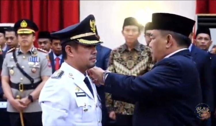 Pj Gubri Lantik Risnandar Mahiwa Sebagai Pj Wako Pekanbaru