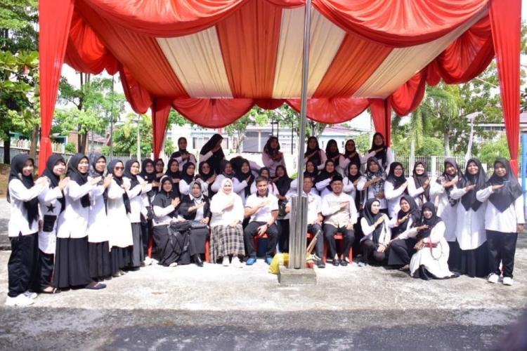 Ikuti Porseni Tingkat Provinsi Riau 2024 di Bengkalis, Ini Pesan Pj Sekda Kampar untuk Kontingen IGTKI - PGRI