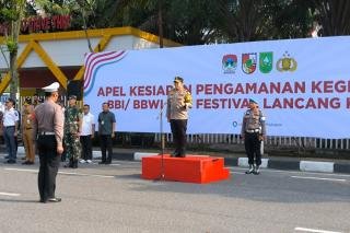 1.525 Personel Gabungan Siap Amankan Raker Apeksi, Gebyar BBI BBWI, dan Lancang Kuning Carnival di Pekanbaru