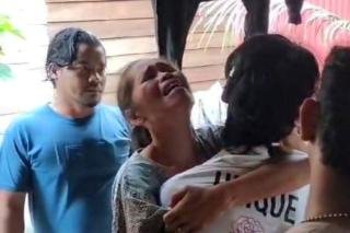 Tangisan Pilu Seorang Ibu di Siak saat Anak Ditangkap Polisi Gegara Sabu