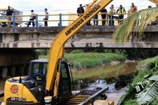 Antisipasi Banjir, Sungai Sail Pekanbaru Dinormalisasi