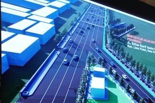 Diperlebar Hingga 24 Meter, Ini Penampakan Maket Jalan Sultan Syarif Kasim