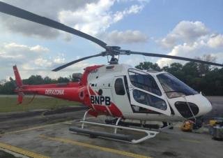 Riau kembali Dapat Bantuan Helikopter Water Bombing dari BNPB
