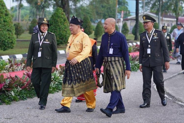 Dipimpin Presiden RI, Pj Gubri Hadiri Upacara Peringatan Harlah Pancasila di Dumai