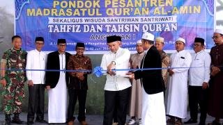 Pj Bupati Inhil Resmikan Ponpes Madrasatul Qur