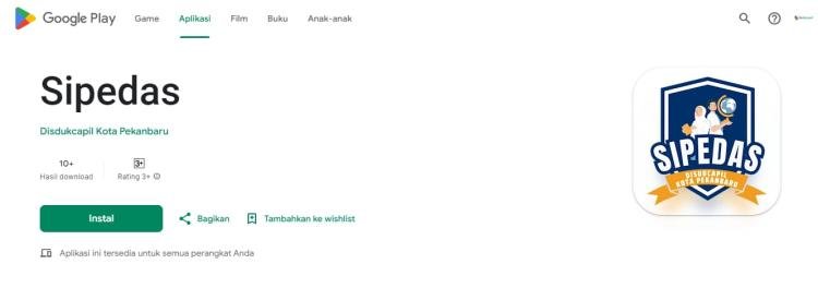 Permudah Anak Sekolah Usia 17 Tahun, Disdukcapil Pekanbaru Luncurkan Aplikasi SiPedas