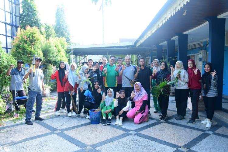 Sambut Hari Jadi ke-512 Bengkalis, Instansi Pemerintah Gotong Royong Massal