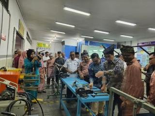 SMKN 2 Pekanbaru Satu-satunya di Sumatera Terima Sertifikasi T-TEP Body Paint