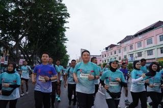 Kapolda Riau Ikut Lari Marathon Bhayangkara Run Bersama 10.000 Peserta, Begini katanya