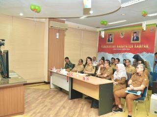 Pj Bupati Kampar Ikuti Rakor Pengendalian Inflasi Serta Penanggulangan Polio dan TBC