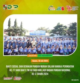 Beri Pangan Berkualitas dan Terjangkau, GPM Rutin Digelar Pemko Pekanbaru