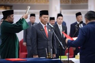 Pj Gubri SF Hariyanto Resmi Melantik Ery Putra Jadi Pj Sekda Kabupaten Inhil