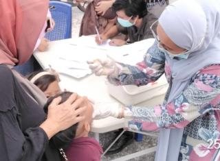 Total 65.517 Anak Berhasil Divaksinasi Polio, Kecamatan Marpoyan Paling Gencar