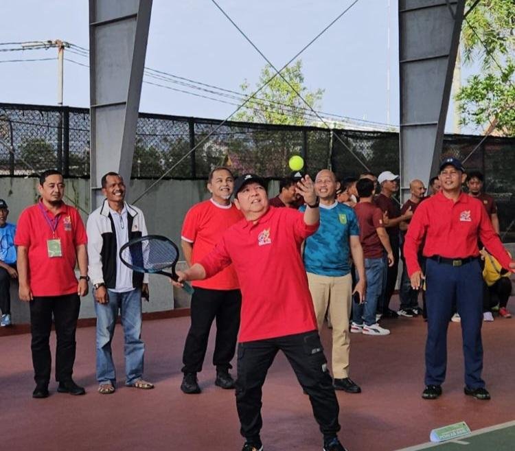 Meriahkan HUT ke-67 Riau, Pemprov Gelar Kejuaraan Tenis Lapangan