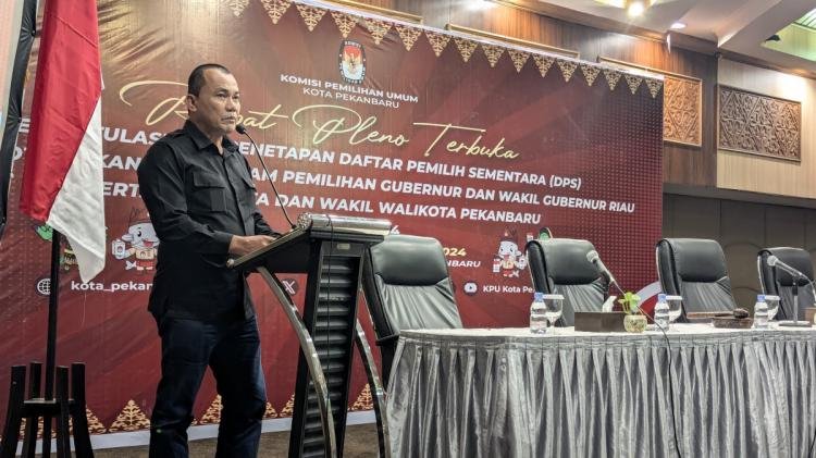 DPS Pilkada Serentak di Pekanbaru Ditetapkan Sebanyak 789.236 Orang