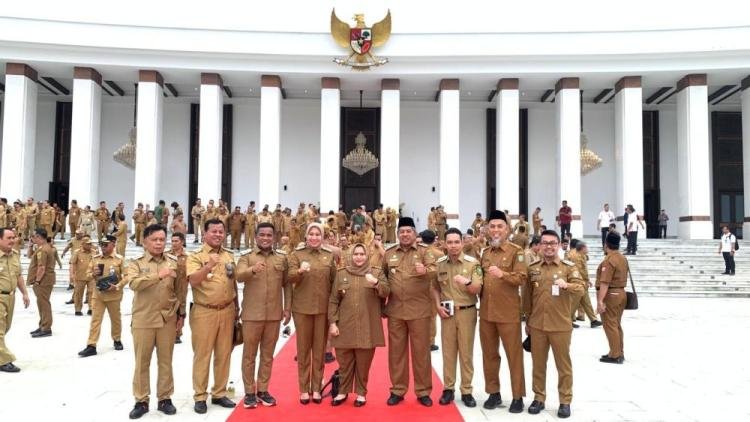 Bupati dan Walikota Se-Provinsi Riau Hadiri Rakor Bersama Presiden Jokowi di IKN