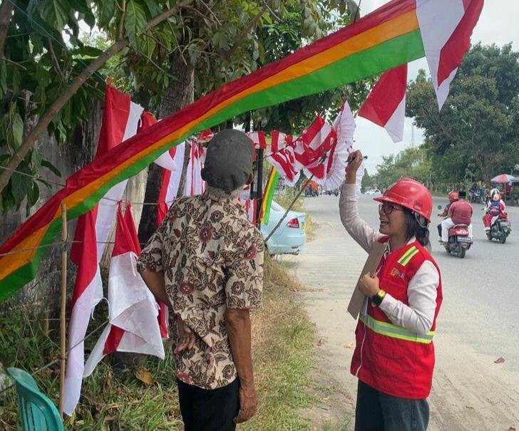 PLN Harap Warga Berhati-hati Pasang Atribut HUT RI Berdekatan dengan Listrik