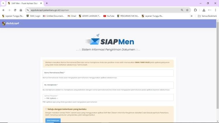 SIAP Men Aplikasi Disdukcapil Berbasis File Elektronik