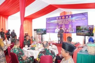 Dampingi Kedatangan Letjen TNI Sonny Aprianto dan Tim Wasev TMMD Ke-121, Ini Harapan Pj Sekda Kampar