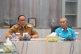 Pj Gubernur Riau Rapat Bersama KONI dan Dispora