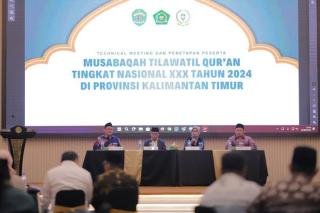 1.998 Peserta Siap Ikuti MTQ Nasional ke-30 di Kalimantan Timur, Ini Rinciannya