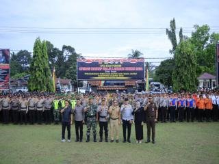 Polres Kampar Gelar Operasi Mantap Praja Lancang Kuning 2024