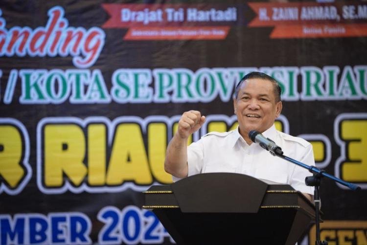 Buka Kejurprov Catur Riau ke-35, Sekda SF Hariyanto: Ajang Pencarian Bibit Pecatur Unggul Daerah