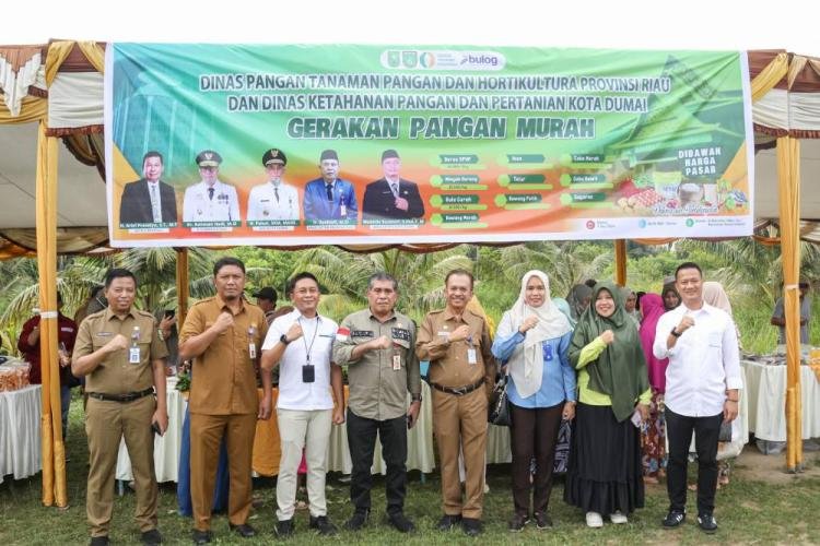 Pemko Dumai Gelar Gerakan Pangan Murah