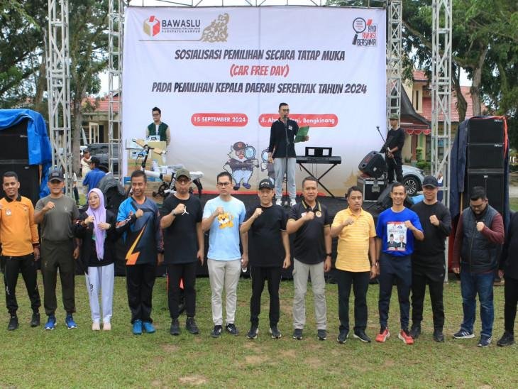Sosialisasi Pemilihan Secara Tatap Muka Pilkada Tahun 2024,Ini Pesan Pj Bupati Kampar