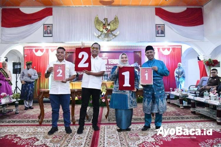 Nomor Urut Pilkada Bengkalis: Kasmarni-Bagus 1, Syahrial-Andika 2
