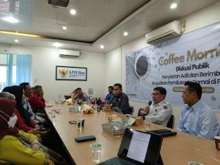 Jelang Tahapan Kampanye Pilkada, KPID Riau Gelar Diskusi Publik