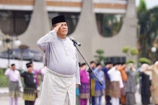 22 September 2024 Purna Tugas dari PNS, Sekdaprov Riau SF Hariyanto Berpamitan